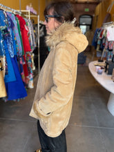 Load image into Gallery viewer, Marvin Richards Suede and Fur Coat
