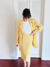 Load image into Gallery viewer, David Hayes Silk Skirt Suit
