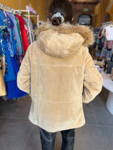 Load image into Gallery viewer, Marvin Richards Suede and Fur Coat
