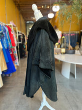Load image into Gallery viewer, Aegean Designs Suede Shearling Cape
