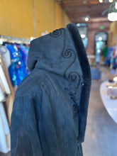 Load image into Gallery viewer, Aegean Designs Suede Shearling Cape

