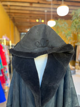 Load image into Gallery viewer, Aegean Designs Suede Shearling Cape
