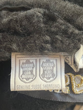 Load image into Gallery viewer, Aegean Designs Suede Shearling Cape
