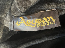 Load image into Gallery viewer, Aegean Designs Suede Shearling Cape
