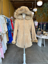 Load image into Gallery viewer, Marvin Richards Suede and Fur Coat
