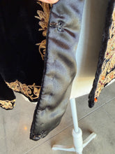 Load image into Gallery viewer, Vintage Velvet and Beaded Jacket

