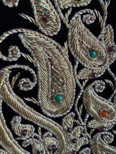 Load image into Gallery viewer, Vintage Velvet and Beaded Jacket
