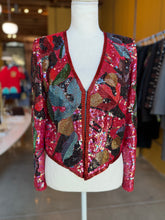 Load image into Gallery viewer, Vintage Sequin Jacket
