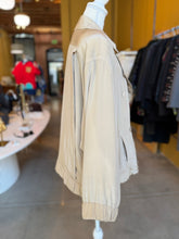 Load image into Gallery viewer, Pearl C Silk Bomber Jacket
