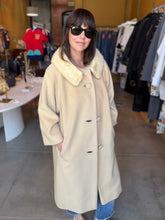 Load image into Gallery viewer, Vintage Lilli Ann Wool and Fur Coat
