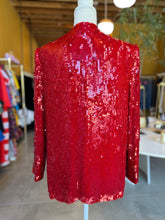 Load image into Gallery viewer, Modi Sequin Silk Blazer
