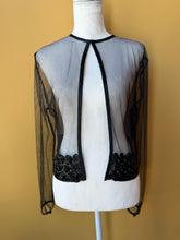 Load image into Gallery viewer, Beaded Mesh Jacket
