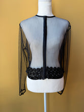 Load image into Gallery viewer, Beaded Mesh Jacket

