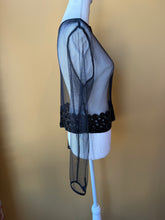 Load image into Gallery viewer, Beaded Mesh Jacket
