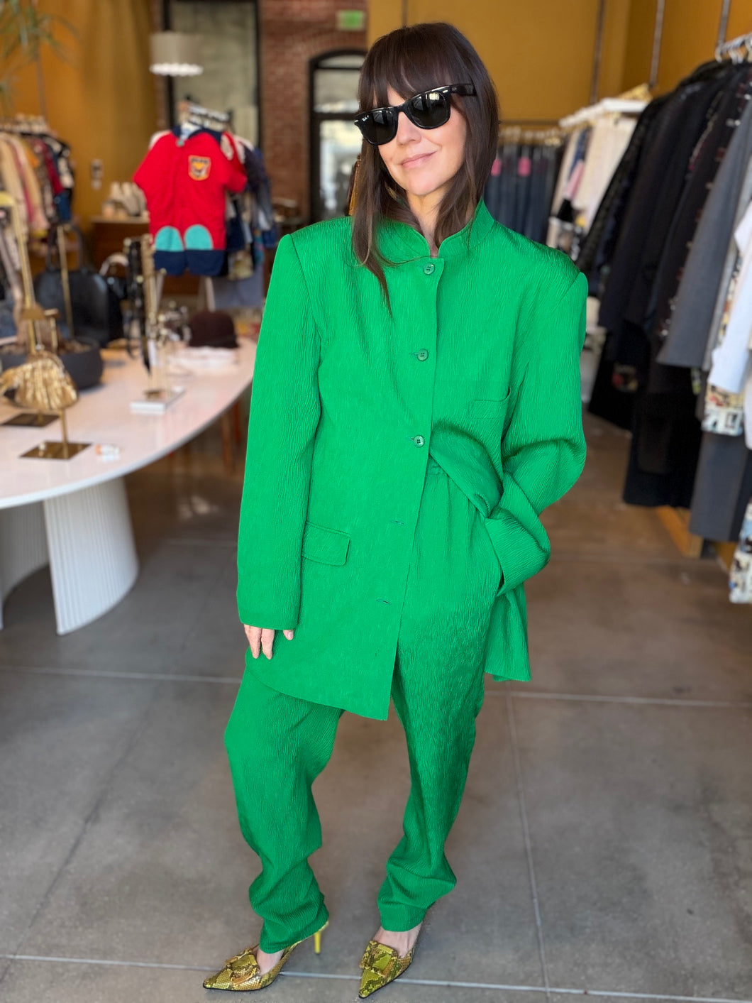 Vintage Kenzo Silk Suit