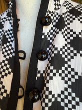 Load image into Gallery viewer, Vintage Windowpane Check Duster
