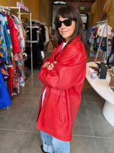 Load image into Gallery viewer, Red Leather Jacket
