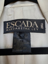 Load image into Gallery viewer, Vintage Cream Escada Blazer
