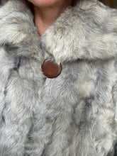 Load image into Gallery viewer, Vintage Silver Persian Lamb Fur Coat
