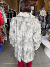 Load image into Gallery viewer, Vintage Silver Persian Lamb Fur Coat
