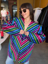 Load image into Gallery viewer, Tachi Castillo Technicolor Chevron, c.2000
