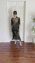 Load and play video in Gallery viewer, Vintage Beaded Skirt Set
